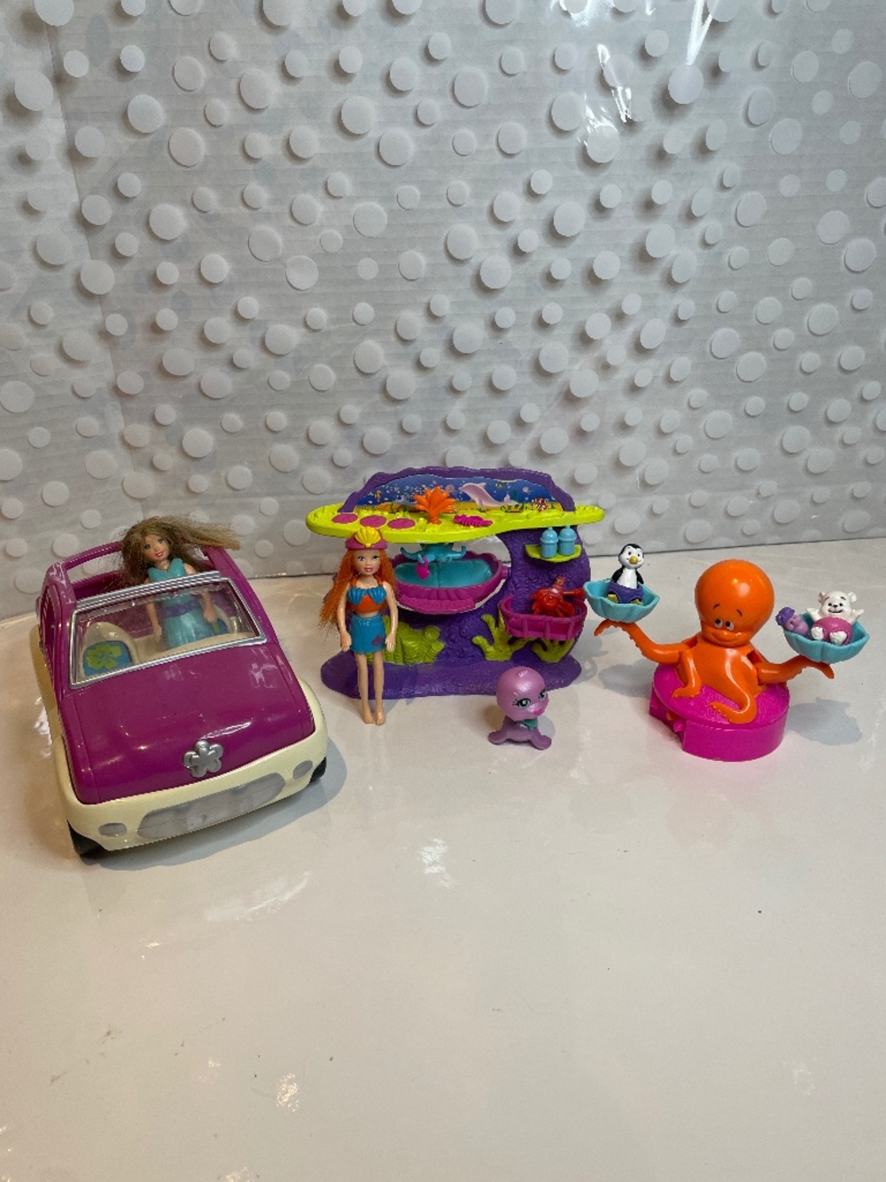 Vintage Polly Pocket 🧜‍♀️Mermaid Stars October-Go-Round bundle
